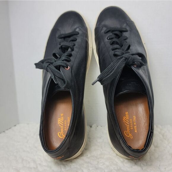 Good Man Brand Shoes Men's Size 15 Black Leather Lace Up Sneaker - Picture 8 of 10